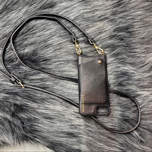 Bandolier Accessories - BANDOLIER iPhone 6 7 8 crossbody leather